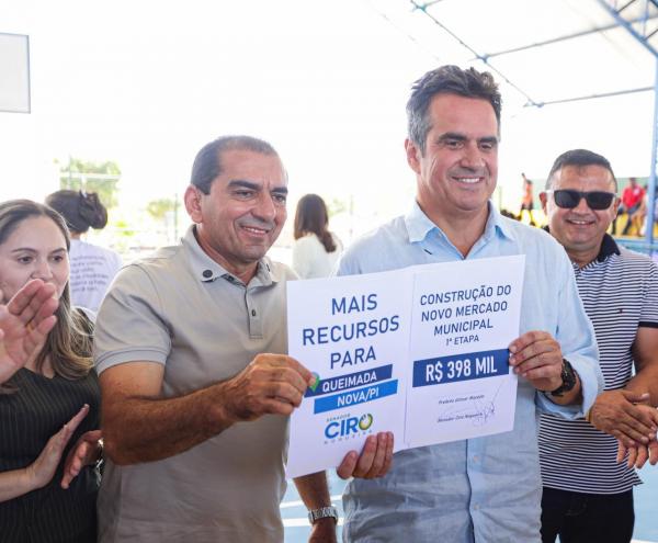 Ciro Nogueira reforça parcerias e amplia investimentos em visita a Queimada Nova e Madeiro(Imagem:Ascom)