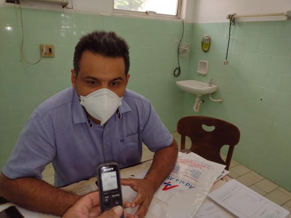 "A nova onda veio muito forte", disse dr. Justino Moreira sobre os casos de Covid-19 em Floriano