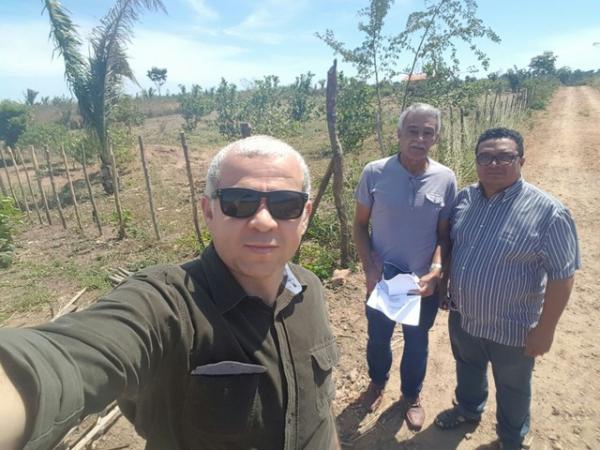 Fla-PI faz visita de medição e divulga terreno pretendido para erguer nova sede