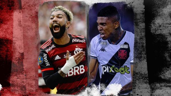 Gabigol x Raniel: clássico coloca artilheiros do ano de Flamengo e Vasco frente a frente
