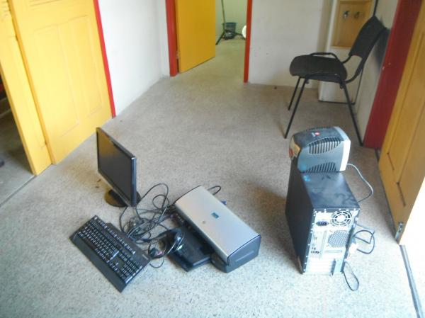 Computadores s&atilde;o furtados da Secretaria de Cultura de Bar&atilde;o de Graja&uacute;.(Imagem:FlorianoNews)