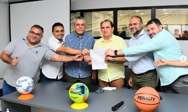 CMF acompanha assinatura da ordem de serviço para construção do Espaço Comunitário da Vila Leão