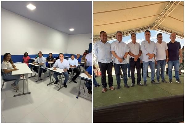Ciro Nogueira cumpre intensa agenda, se re&uacute;ne com Silvio, vereadores da capital e interior e inaugura obras(Imagem:Divulga&ccedil;&atilde;o)