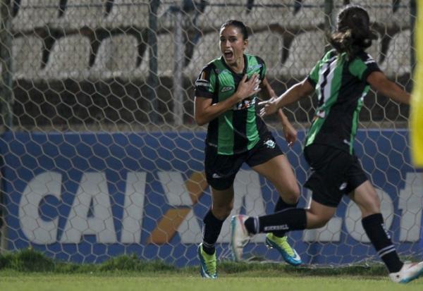 Rafa comemora gol da vit&oacute;ria do Coelho.(Imagem:Washington Alves/ALLSPORTS)