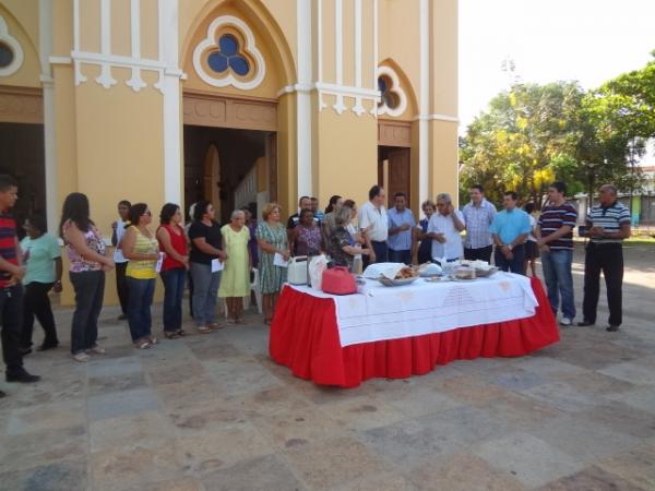 Foi dado in&iacute;cio aos festejos de S&atilde;o Pedro de Alc&acirc;ntara.(Imagem:FlorianoNews)