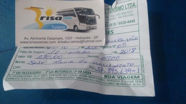 Corpo de passageiro desaparecido é localizado na zona rural de Floriano.(Imagem:Polícia Civil)