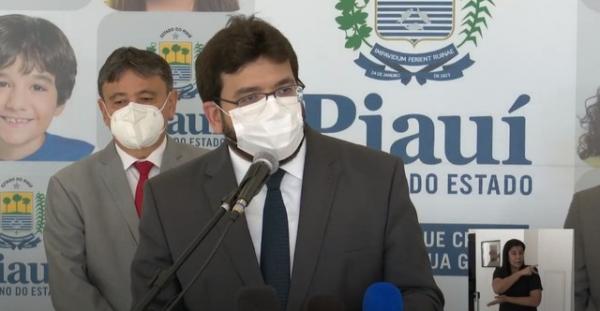Secret&aacute;rio estadual de Fazenda do Piau&iacute;, Rafael Fonteles.(Imagem:Reprodu&ccedil;&atilde;o/YouTube Governo do Estado do Piau&iacute;)
