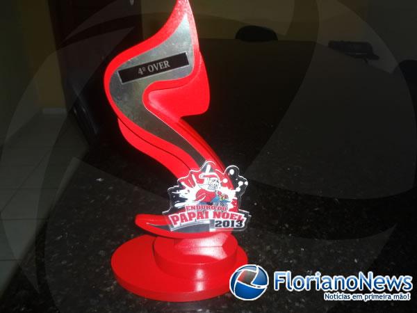 Lisandro Hon&oacute;rio conquista 4&ordm; lugar no Enduro do papai Noel.(Imagem:FlorianoNews)