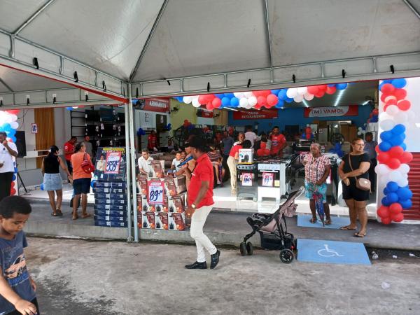  Lojas Vamol inaugura filial em Bar&atilde;o de Graja&uacute;-MA com grande festa e ofertas especiais.(Imagem:FlorianoNews)