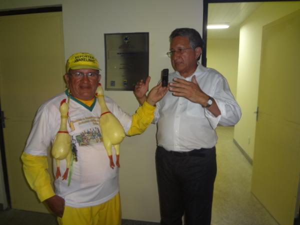 Reitor Luiz J&uacute;nior(Imagem:FlorianoNews)