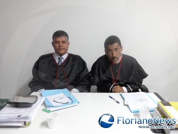 Promotores de Justi&ccedil;a: Carlos Washington e Jos&eacute; de Arimat&eacute;ia.(Imagem:FlorianoNews)