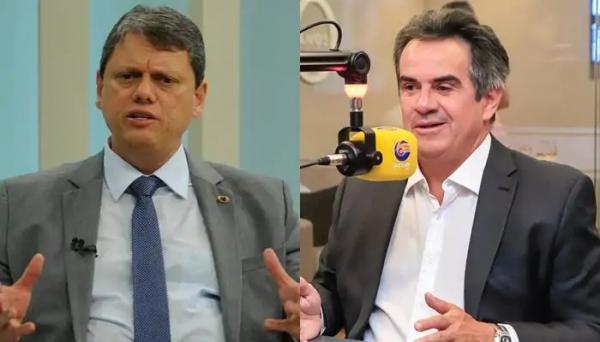 Tarcísio de Freitas e Ciro Nogueira podem compor chapa para disputar presidência da República