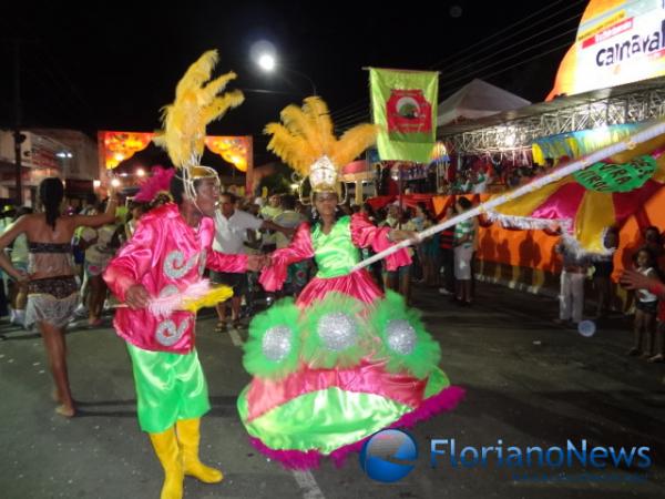 Cores, brilhos e samba no p&eacute; marcaram os desfiles das escolas de samba. (Imagem:FlorianoNews)