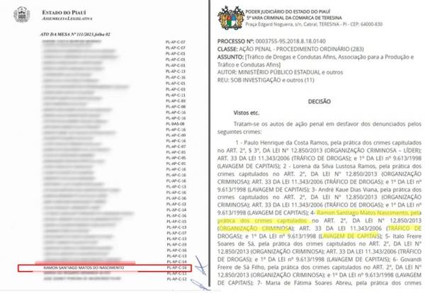  Nomea&ccedil;&atilde;o na Alepi e den&uacute;ncia na Justi&ccedil;a realizada pela Depre no Piau&iacute;.(Imagem:Reprodu&ccedil;&atilde;o )