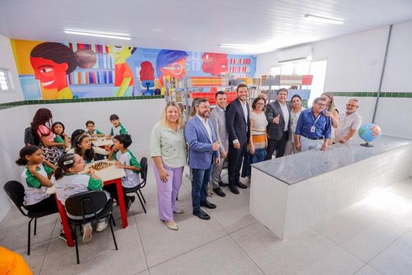 Governador diz que a velocidade das reformas nas unidades escolares vai permitir Piau&iacute; alcan&ccedil;ar a meta para o pr&oacute;ximo ano(Imagem:Divulga&ccedil;&atilde;o)