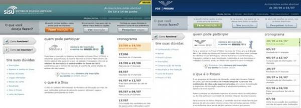 Sisu e Prouni s&atilde;o algumas das op&ccedil;&otilde;es para quem prestou o Enem 2014.(Imagem:Reprodu&ccedil;&atilde;o/Inep)