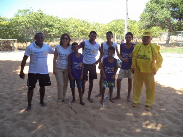 Rotary Clube e LFF lan&ccedil;am escolinha de futebol em Floriano.(Imagem:FlorianoNews)
