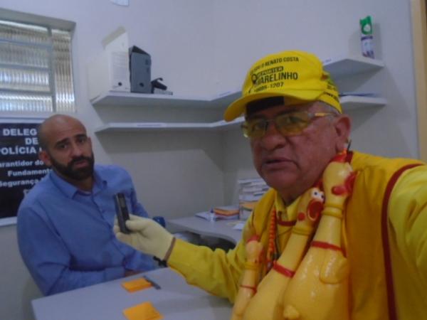 Delegado J&uacute;lio Castro, titular do 1&ordm; Distrito Policial.(Imagem:FlorianoNews)