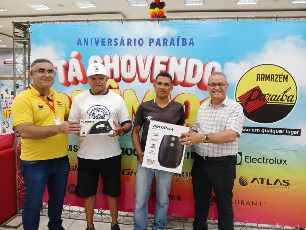  Armaz&eacute;m Para&iacute;ba realiza sorteio da campanha 