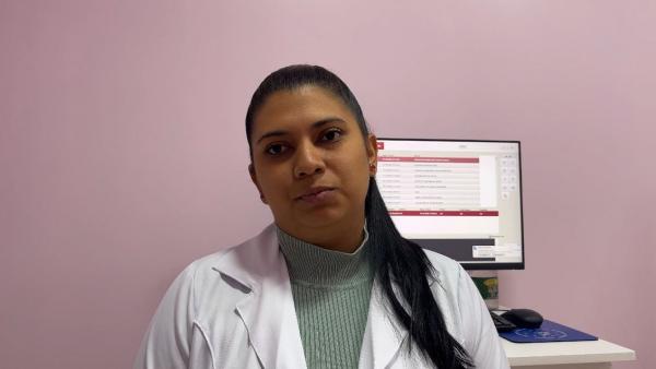 Ana Vit&oacute;ria, t&eacute;cnica em radiologia.(Imagem:Ascom Sesapi)