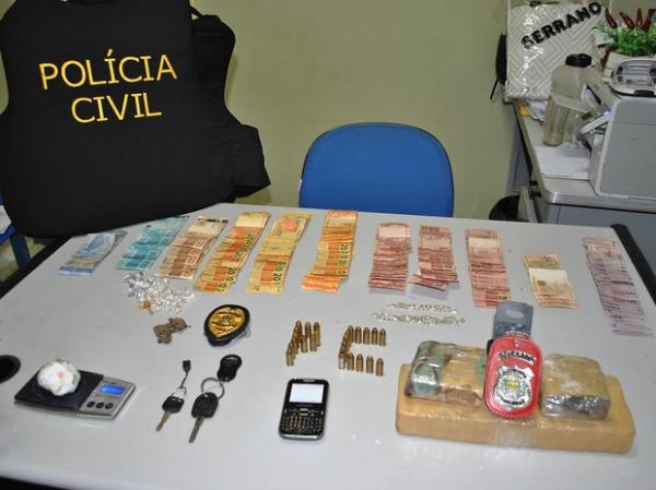 Apreens&atilde;o foi a maior j&aacute; realizada na cidade de Cocal.(Imagem:Wenddel Veras/Blog do Coveiro)