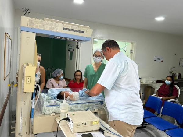 Hospital de Corrente implanta teste do coraçãozinho para recém-nascidos