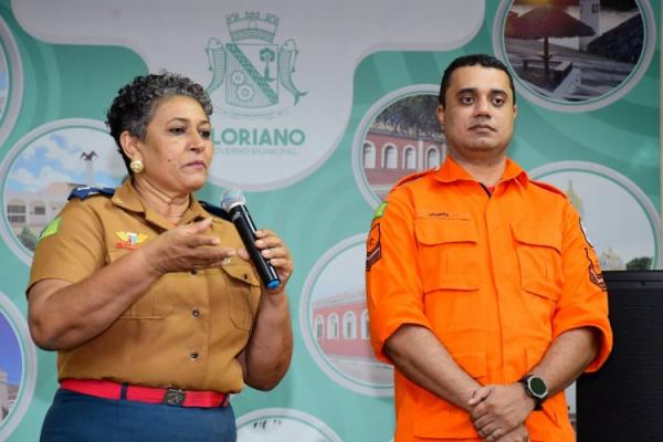 Prefeitura de Floriano capacita voluntários da Defesa Civil em parceria com o Governo do Estado(Imagem:Secom)
