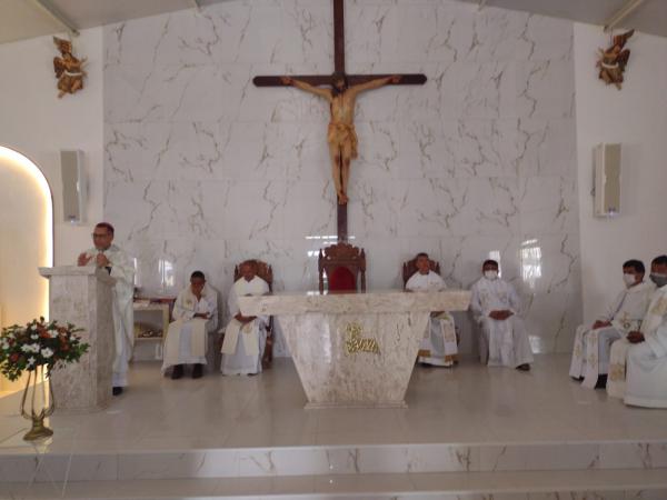 Inaugurada em Floriano, a Igreja Nossa Senhora Rosa M&iacute;stica(Imagem:FlorianoNews)