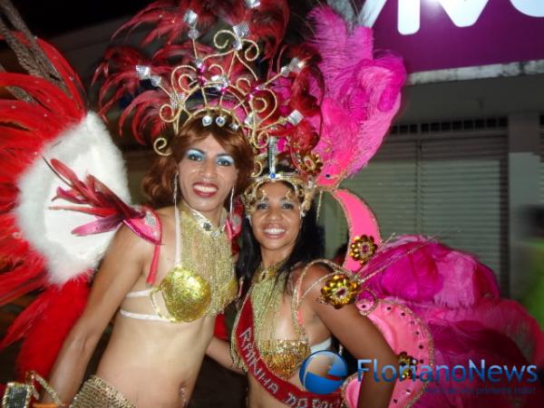 Cores, brilhos e samba no p&eacute; marcaram os desfiles das escolas de samba. (Imagem:FlorianoNews)