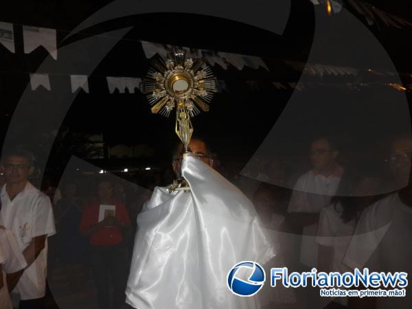 Missa marca encerramento do 13&ordm; Cerco de Jeric&oacute; na Par&oacute;quia Nossa Senhora das Gra&ccedil;as.(Imagem:FlorianoNews)