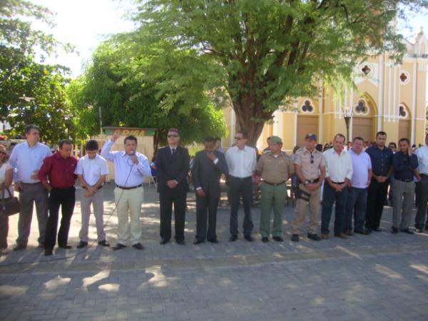 Abertura oficial da Semana de Tr&acirc;nsito em Floriano.(Imagem:FlorianoNews)