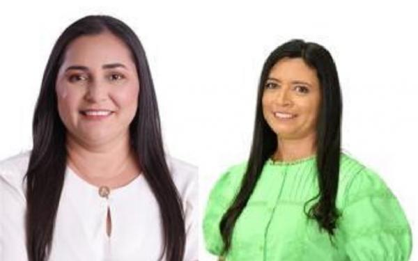 Alyne Batista (esq.) e Eroneide (dir.) disputam as elei&ccedil;&otilde;es em Capit&atilde;o de Campos(Imagem:Divulga&ccedil;&atilde;o)