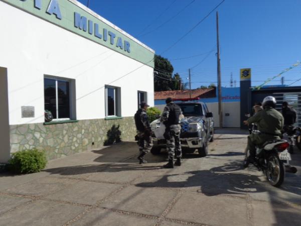 Polícia Militar de Floriano prende acusado de furto