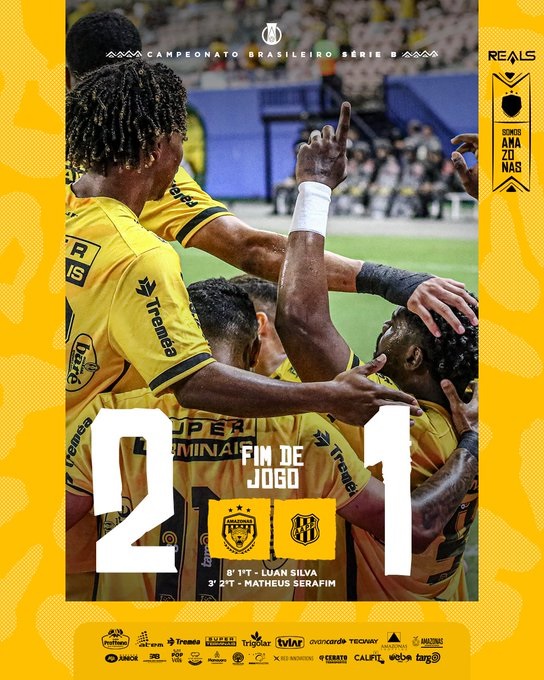 Amazonas derrota Ponte Preta para se aproximar do G4 da Série B