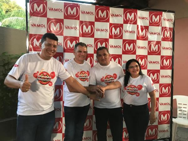 Lojas Vamol reúne imprensa e colaboradores e lança campanha em Floriano