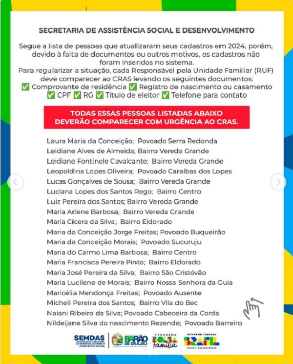 Beneficiários do Bolsa Família devem atualizar cadastro para evitar bloqueio(Imagem:Divulgação)
