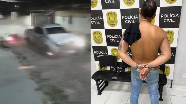 Homem morre e mulher fica ferida após caminhonete atingir moto no PI; motorista foi preso embriagado