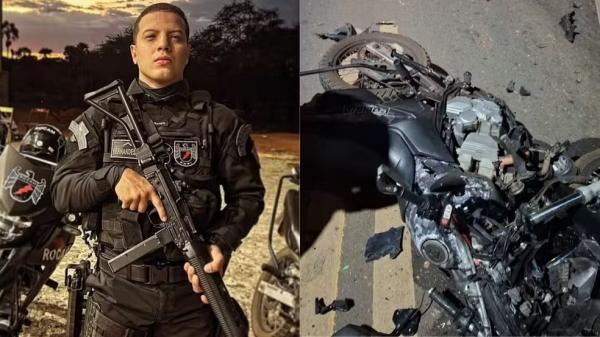 Soldado da PM morto em acidente é sepultado com cortejo e honras no PI