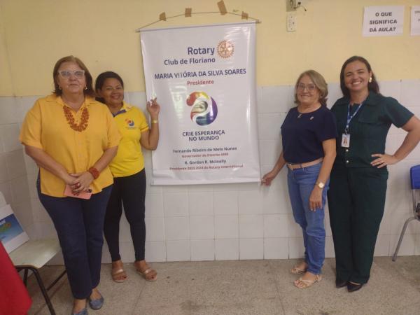 Rotary Clube de Floriano realiza palestra sobre