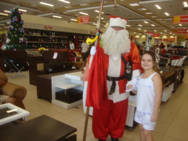 Momento Papai Noel(Imagem:reda&ccedil;&atilde;o)