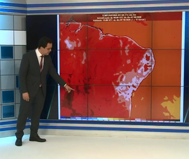 Teste mostra temperatura de 57°C no asfalto; cidades podem bater recorde de calor