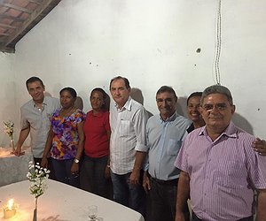 Prefeito Gilberto Júnior prestigia final do festejo da localidade Uica