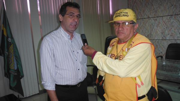 Prefeito Gilberto J&uacute;nior(Imagem:FlorianoNews)