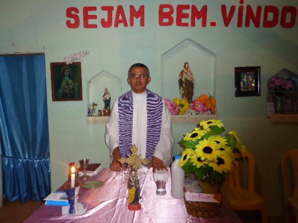 Comunidade Jenipapeiro realiza novena em louvor ao Padroeiro S&atilde;o Jos&eacute;.(Imagem:FlorianoNews)