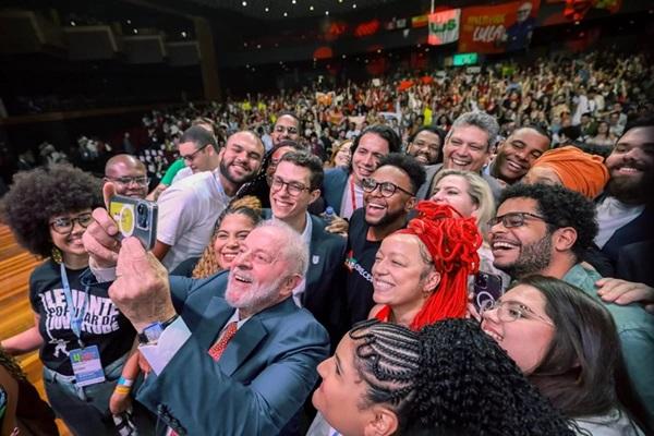 Presidente Lula na 4&deg; Confer&ecirc;ncia Nacional de Juventude, em Bras&iacute;lia(Imagem:Ricardo Stuckert)