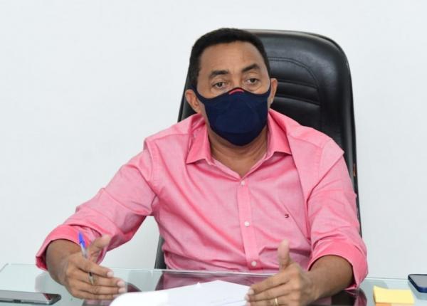 Joel Rodrigues, prefeito de Floriano.(Imagem:Secom)