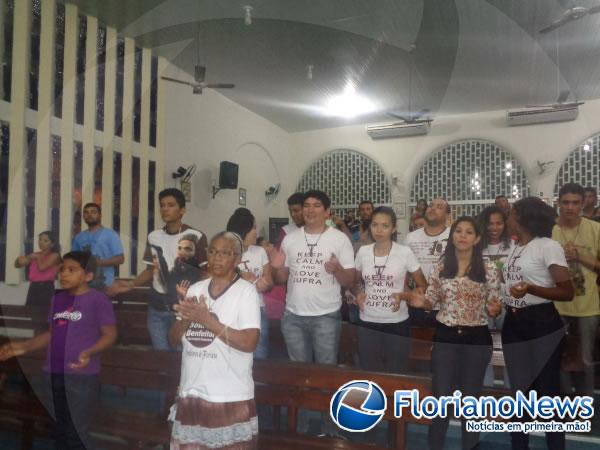 Missa Marca Anivers&aacute;rio da R&aacute;dio Santa Clara.(Imagem:FlorianoNews)