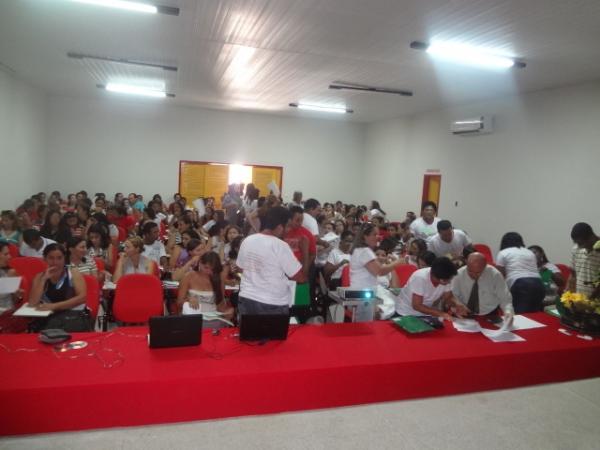 1&ordf; Confer&ecirc;ncia Municipal de Educa&ccedil;&atilde;o em Bar&atilde;o de Graja&uacute;.(Imagem:FlorianoNews)