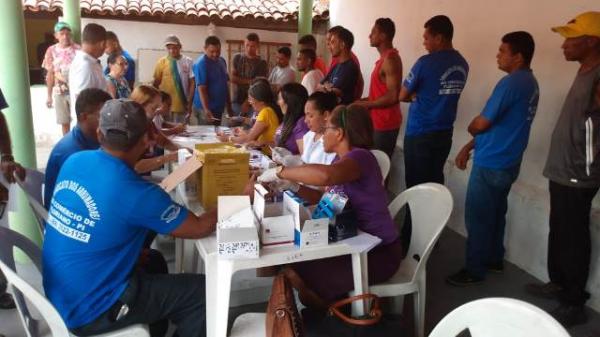 Sindicato dos Arrumadores de Floriano recebe ação de prevenção ao câncer de próstata