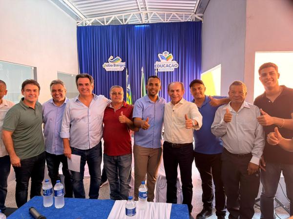  Ciro Nogueira cumpre agenda de inaugura&ccedil;&otilde;es no Sul do Piau&iacute; e no Progressistas em Teresina.(Imagem:Ascom)